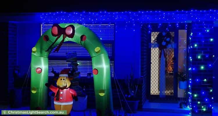 Christmas Light display at  Islay Place, Blakeview