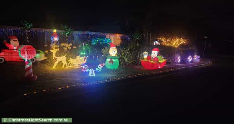 Christmas Light display at 6 Tracy Way, Morphett Vale
