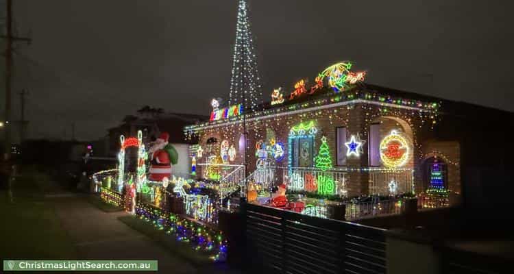 Christmas Light display at  Kemp Street, Mortdale