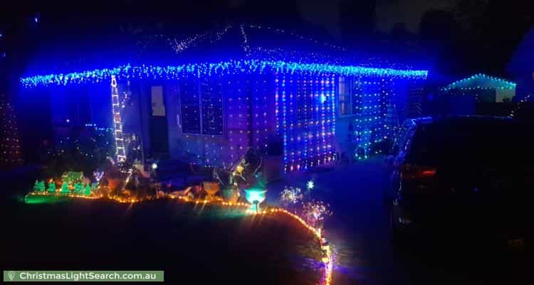 Christmas Light display at 5 Robyn Street, Blacktown