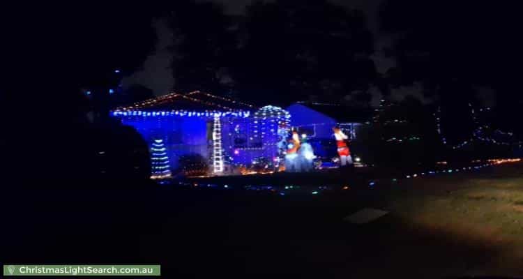 Christmas Light display at 5 Robyn Street, Blacktown