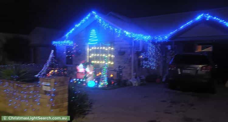 Christmas Light display at 90B Iolanthe Street, Bassendean