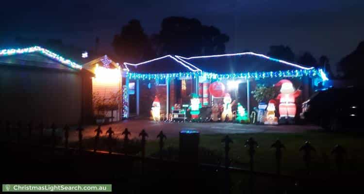 Christmas Light display at 27 Dobson Street, Ferntree Gully