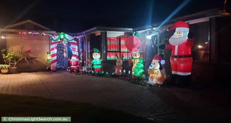 Christmas Light display at 27 Dobson Street, Ferntree Gully