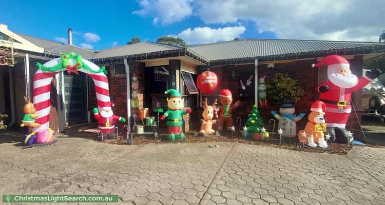 Christmas Light display at 27 Dobson Street, Ferntree Gully