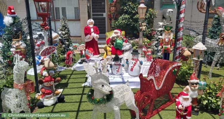 Christmas Light display at 6 Lee-Steere Crescent, Kambah