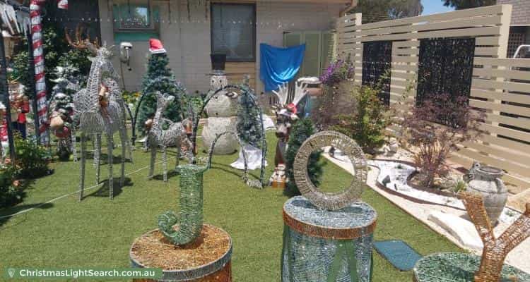 Christmas Light display at 6 Lee-Steere Crescent, Kambah