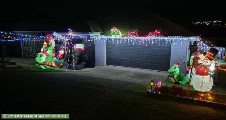 Christmas Light display at 10 Murphy Court, Redbank Plains