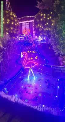 Christmas Light display at 15 Paluna Place, Forest Lake