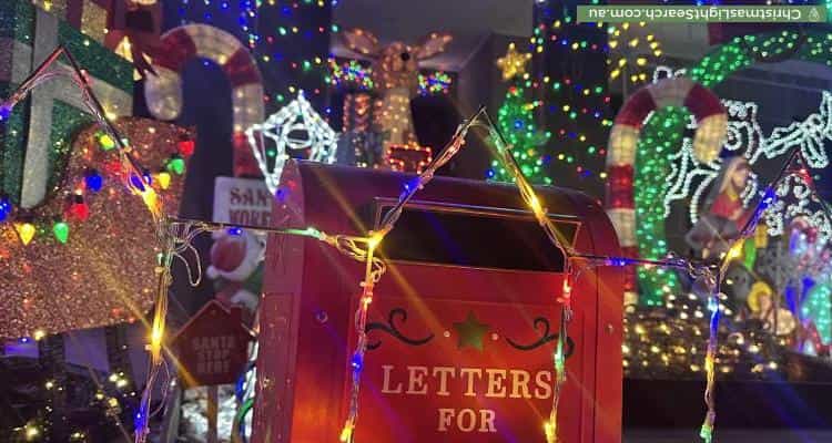 Christmas Light display at 10 Stardust Way, Wollert