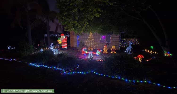 Christmas Light display at 8 Morris Street, Morphett Vale
