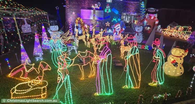 Christmas Light display at  Hull Place, Seven Hills