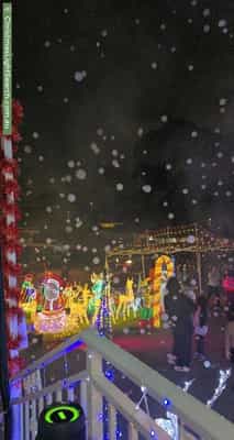 Christmas Light display at  Hull Place, Seven Hills