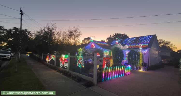 Christmas Light display at 18 Zander Avenue, Nunawading