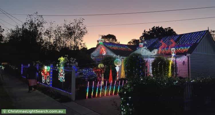 Christmas Light display at 18 Zander Avenue, Nunawading