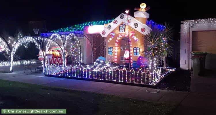 Christmas Light display at 3 Maya Street, Pakenham