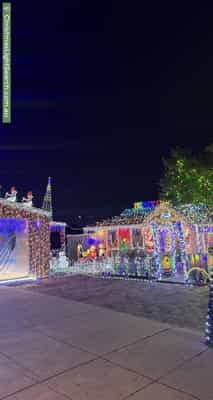 Christmas Light display at 11 Robyn Court, Hampton Park