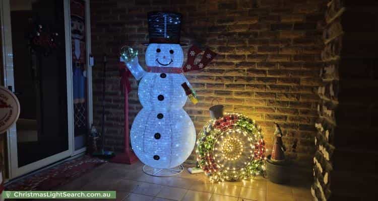 Christmas Light display at  Chuculba Crescent, Giralang