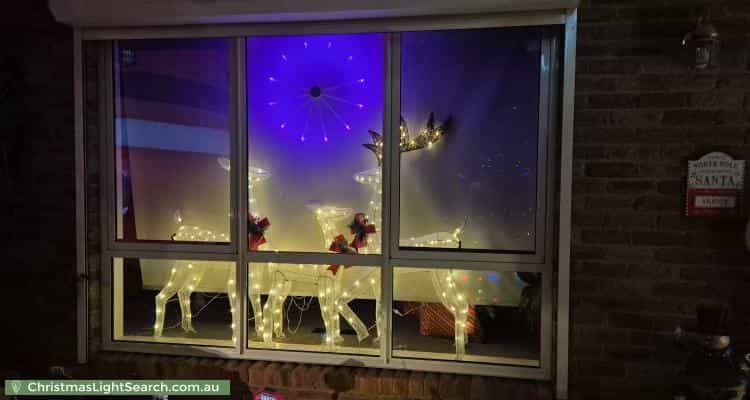 Christmas Light display at  Chuculba Crescent, Giralang