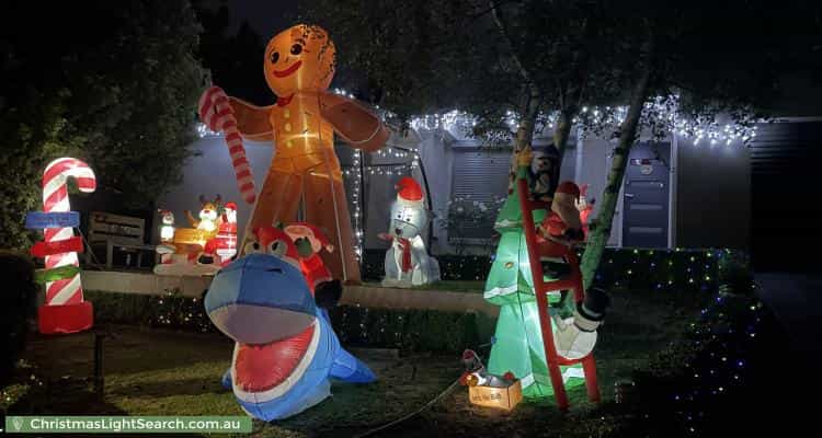 Christmas Light display at 9 Kilfera Court, Narre Warren
