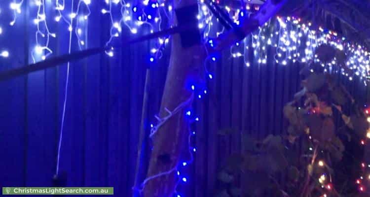 Christmas Light display at 17 Dowling Road, Oakleigh South