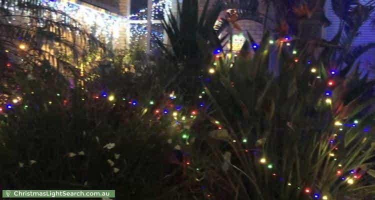 Christmas Light display at 17 Dowling Road, Oakleigh South