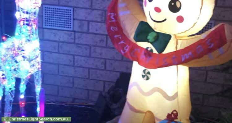 Christmas Light display at 17 Dowling Road, Oakleigh South
