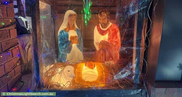 Christmas Light display at 8 Ring Court, Dandenong North