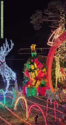 Christmas Light display at 4 Reims Lane, Port Kennedy