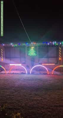 Christmas Light display at 126 Winbin Crescent, Gwandalan