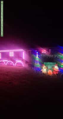 Christmas Light display at 126 Winbin Crescent, Gwandalan