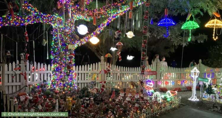 Christmas Light display at  Goodwin Street, Glen Iris