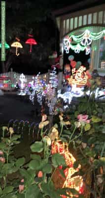 Christmas Light display at  Goodwin Street, Glen Iris