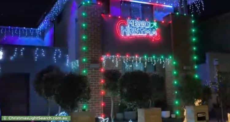 Christmas Light display at 75 Kelberg Road, Kalkallo