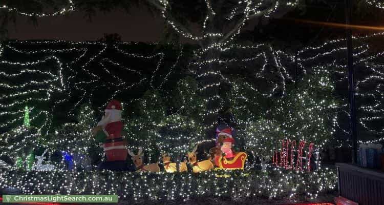 Christmas Light display at 928 Burke Road, Deepdene