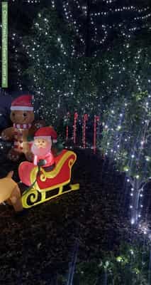 Christmas Light display at 928 Burke Road, Deepdene