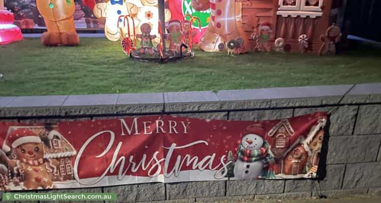 Christmas Light display at 81 Kulin Drive, Tarneit