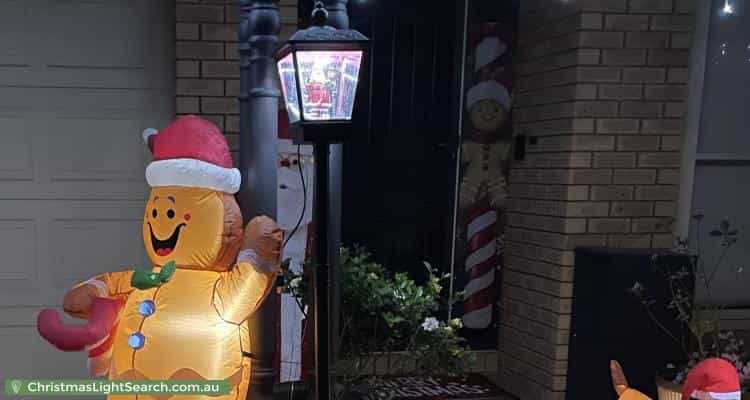 Christmas Light display at 81 Kulin Drive, Tarneit