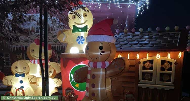 Christmas Light display at 81 Kulin Drive, Tarneit