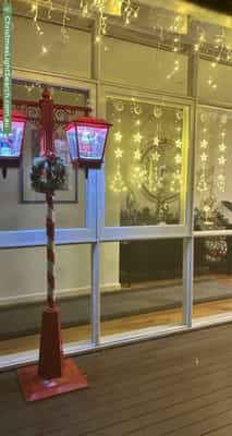 Christmas Light display at 67 Glenard Drive, Eaglemont