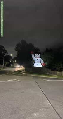 Christmas Light display at 1 Western Road, Boronia