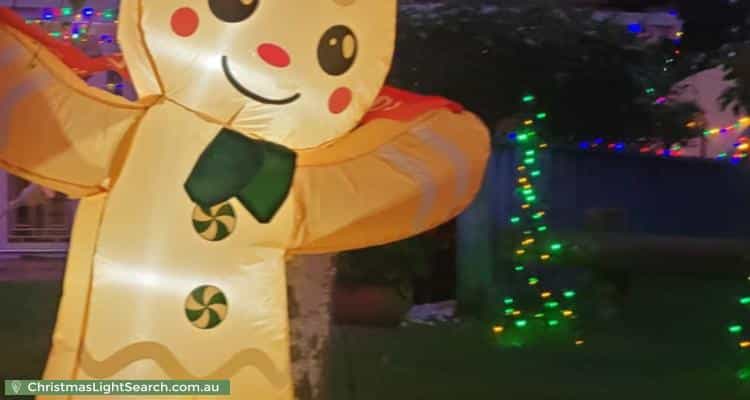 Christmas Light display at 3 Irving Court, Bundoora