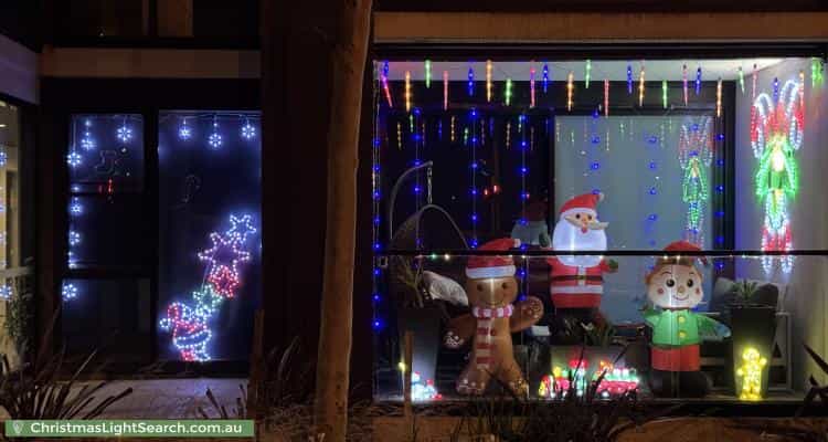Christmas Light display at 7 Red Hill Terrace, Doncaster East