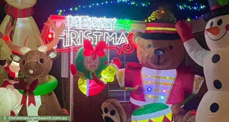 Christmas Light display at 18 Lan Avenue, Altona Meadows