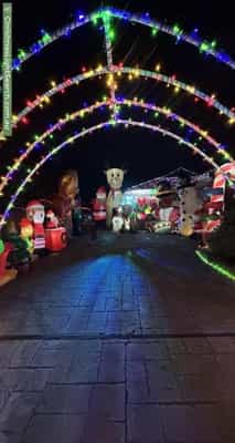 Christmas Light display at 18 Lan Avenue, Altona Meadows