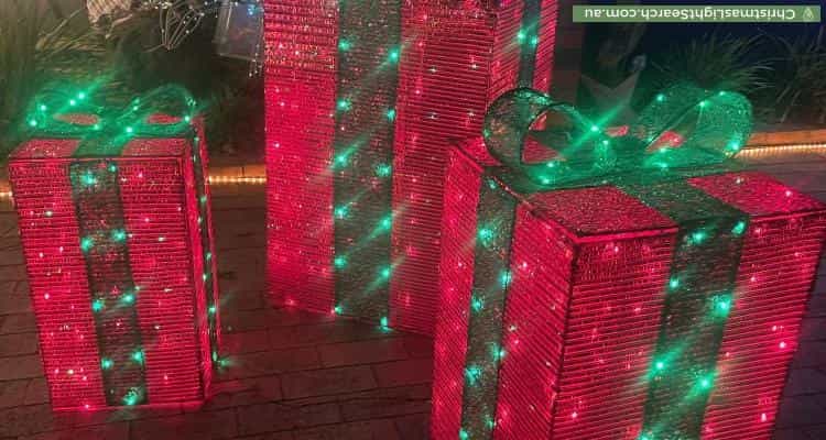 Christmas Light display at  Lilac Court, Frankston South