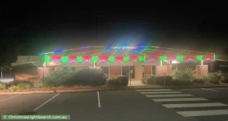 Christmas Light display at 167 Bugden Avenue, Gowrie