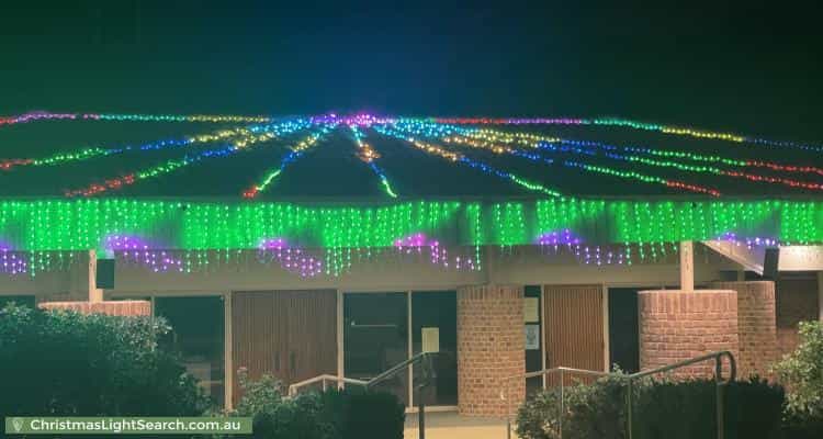Christmas Light display at 167 Bugden Avenue, Gowrie