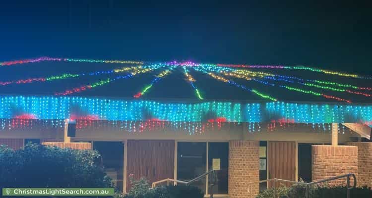 Christmas Light display at 167 Bugden Avenue, Gowrie