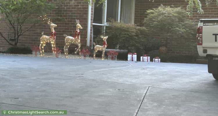Christmas Light display at  Glenard Drive, Eaglemont